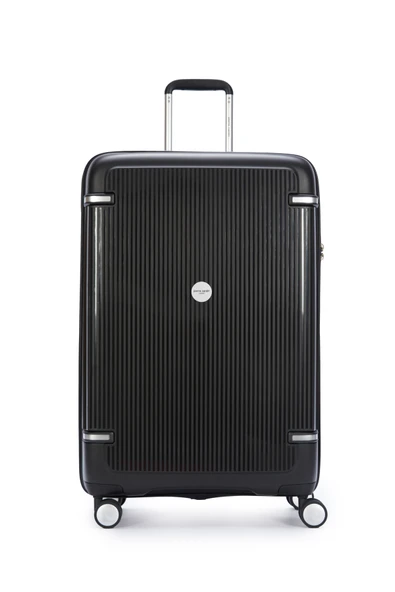 Pierre Cardin Büyük Boy %100 Polipropilen Valiz Siyah 04PC7070 ürün görseli