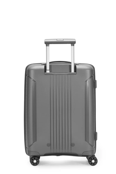 Pierre Cardin Kabin Boy %100 Polipropilen Valiz Antrasit 04PC7060 - Resim 2