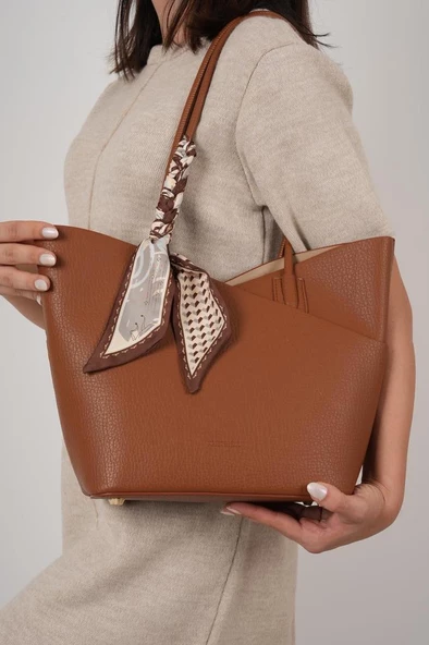 Kriste Bell Kadın Çanta Taba 26763 ürün görseli 1