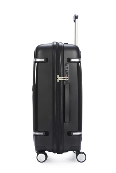 Pierre Cardin Orta Boy %100 Polipropilen Valiz Siyah 04PC7070 - Resim 3