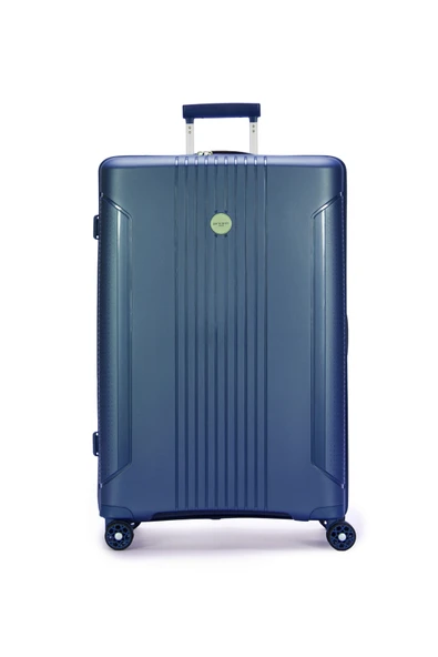 Pierre Cardin Büyük Boy %100 Polipropilen Valiz Lacivert 04PC7060 ürün görseli