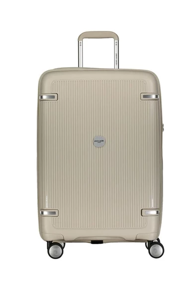 Pierre Cardin Orta Boy %100 Polipropilen Valiz Gri 04PC7070 ürün görseli