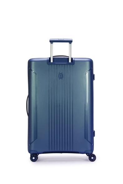 Pierre Cardin Büyük Boy %100 Polipropilen Valiz Lacivert 04PC7060 - Resim 2