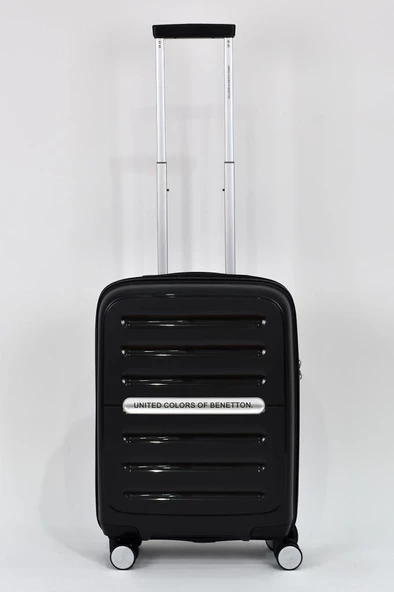 Benetton Kabin Boy %100 Polipropilen Valiz Siyah Bnt1000 - 2