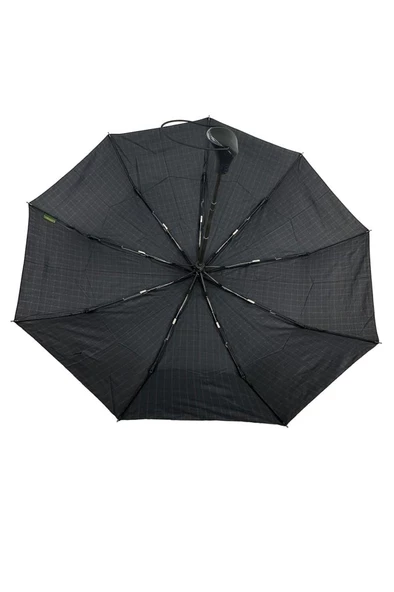 April Lüx Şemsiye Otomatik Mini Kare Desen Kırmızı - Siyah 227-GL - Resim 2