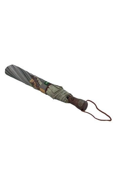 April Lüx Şemsiye Kahve Çizgili 32-L - 3