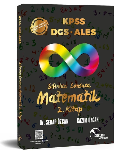 Doktrin Yayınları KPSS / DGS / Ales Sıfırdan Sonsuza Matematik-2 Konu Özetli Soru Bankası