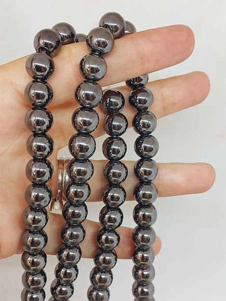 Hematit Taşı Dizi 10mm (54666) ürün görseli 1