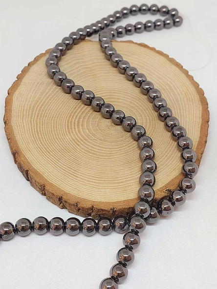 Hematit Taşı Dizi 10mm (54666) - Resim 3