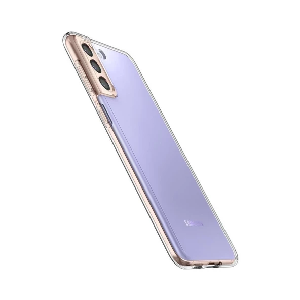 Galaxy S21 Kılıf Liquid Crystal 4 Tarafı Tam Koruma Crystal Clear - ACS02419 - 3