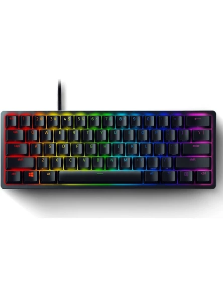 Razer Huntsman Mini Purple Switch RGB İngilizce Kablolu Gaming Klavye (RZ03-03390100-R3M1)