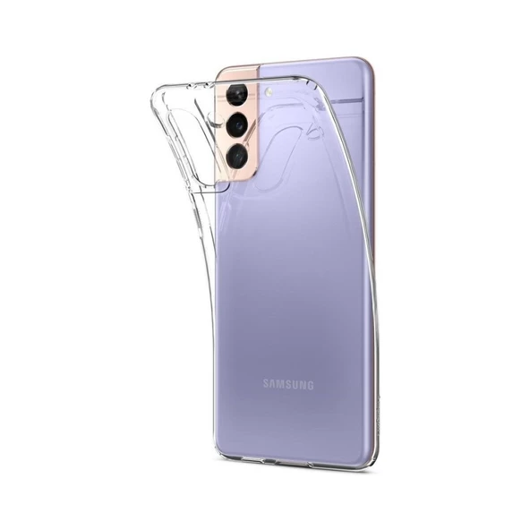Galaxy S21 Kılıf Liquid Crystal 4 Tarafı Tam Koruma Crystal Clear - ACS02419