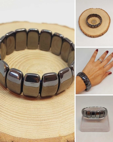 Hematit Taşı Unisex Bileklik (54684) ürün görseli