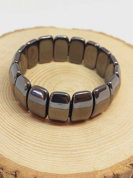 Hematit Taşı Unisex Bileklik (54684) - Resim 5
