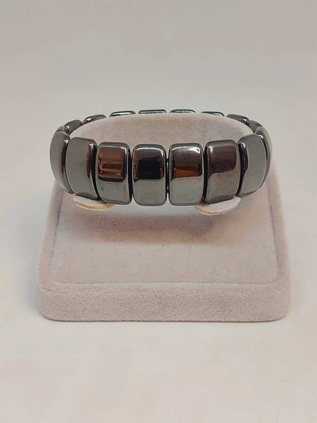 Hematit Taşı Unisex Bileklik (54684) - Resim 4