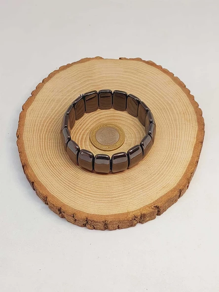 Hematit Taşı Unisex Bileklik (54684) - Resim 3