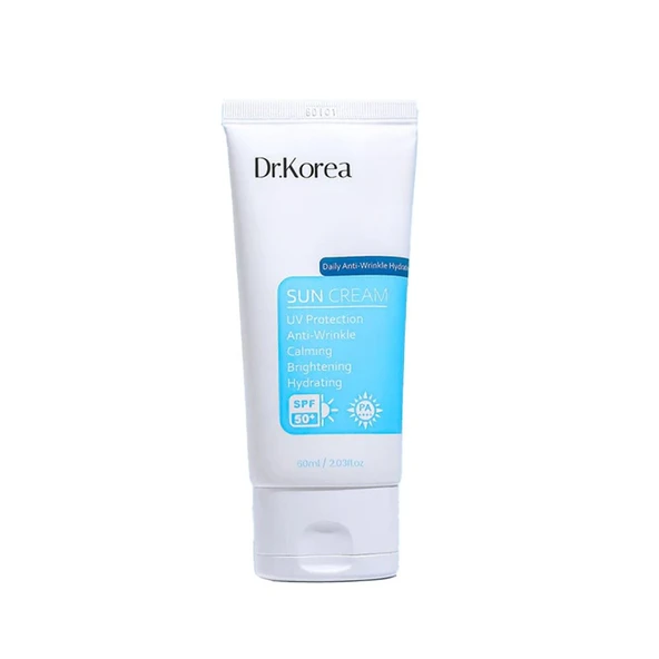 Dr.Korea Daily Anti Wrinkle Hydrating Sun Cream SPF50 60ml Kırışıklık Karşıtı Nemlendirici Güneş Kremi