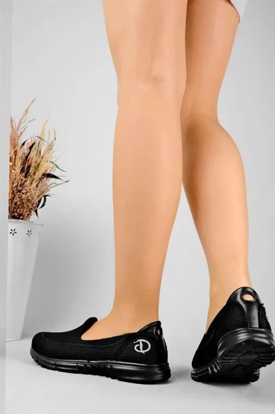 Diva Mod 801-24 Triko Konforlu Esnek Kadın Sneaker - Resim 5
