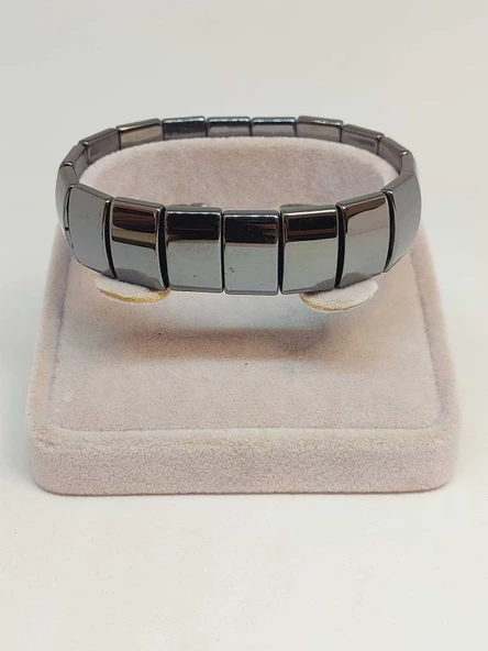 Hematit Taşı Unisex Bileklik (54686) - Resim 4