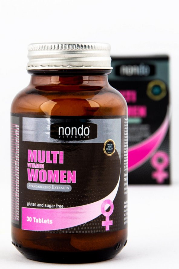 Nondo MULTİ WOMEN ve Nondo Vitamin C Sıvı Form Kış Paketi
