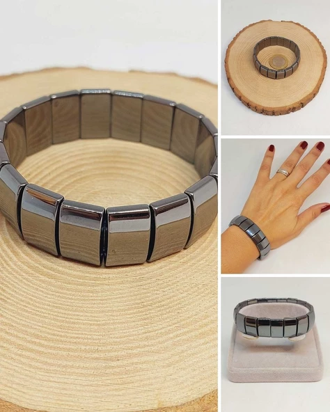 Hematit Taşı Unisex Bileklik (54686) ürün görseli