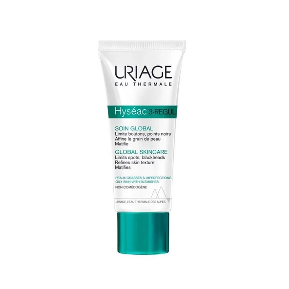 Uriage Eau Thermale Hyseac 3 Regul + Anti Blemish Global Care Yüz Kremi 40ml