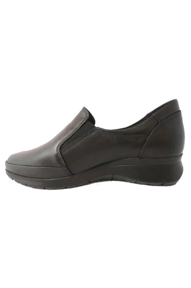 Scavia 401-24 Hakiki Deri Anatomik Lastikli Casual Kadın Ayakkabı - 2