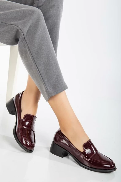Papuçccity Fendii 03022 Kadın Günlük Loafer Ayakkabı