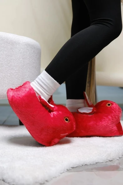 Esra 153-24 Termal Tavşan Figürlü Panduf 36-40 - 2