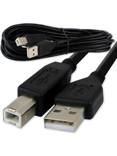 1,5 Metre Usb SAMSUNG uyumlu Yazıcı Printer Ara Kablosu - Resim 2