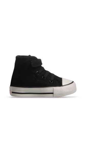 Erkek Bebek Sneaker - Siyah, Tekstil