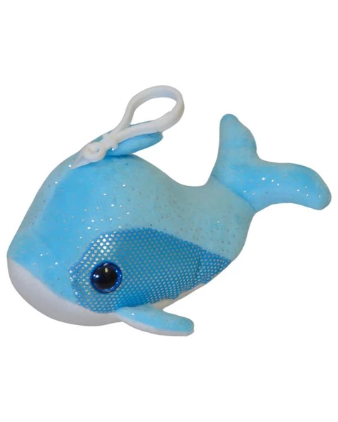 Selay Toys Pelüş Anahtarlık Yunus Balığı Mavi 1497