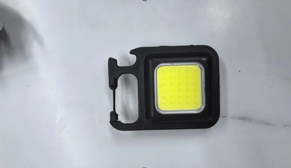 WellHise Mini Taşınabilir Led Çok Fonksiyonlu Fener, Yüksek Lümen, COB Anahtarlık, Dış Mekan İçin Şarj Edilebilir Acil Durum Işığı, Mini Kamp Feneri