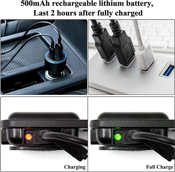 WellHise Mini Taşınabilir Led Çok Fonksiyonlu Fener, Yüksek Lümen, COB Anahtarlık, Dış Mekan İçin Şarj Edilebilir Acil Durum Işığı, Mini Kamp Feneri - 7