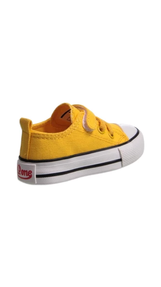 Erkek Bebek Sneaker - Sarı, Tekstil - 3