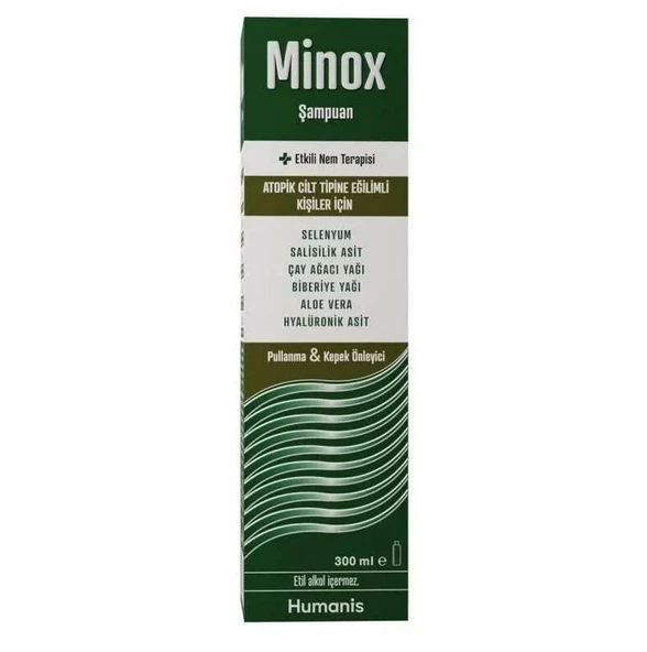 Minox Şampuan Atopik Cilt Tipine Eğilimli 300 ml 8680760560109