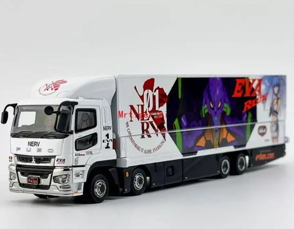Tarmac Mitsubishi Fuso Super Great EVA Racing Model Araba