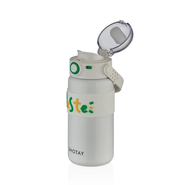 Shotay Çelik Matara Çocuk 500Ml Beyaz - 2
