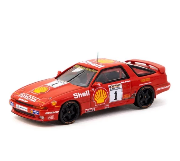 Tarmac Toyota Supra Turbo (MA70) BTCC 1988 Model Araba - 2