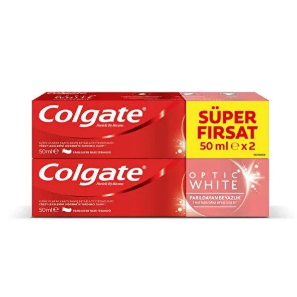 Colgate Optik White 2*50 Ml