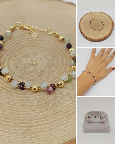 Florit Taşı Bileklik 4mm (39347) ürün görseli