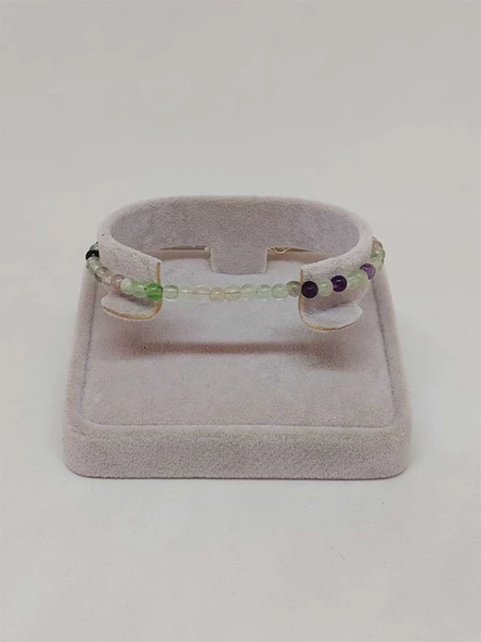 Florit Taşı Bileklik 4mm (45214) - Resim 4