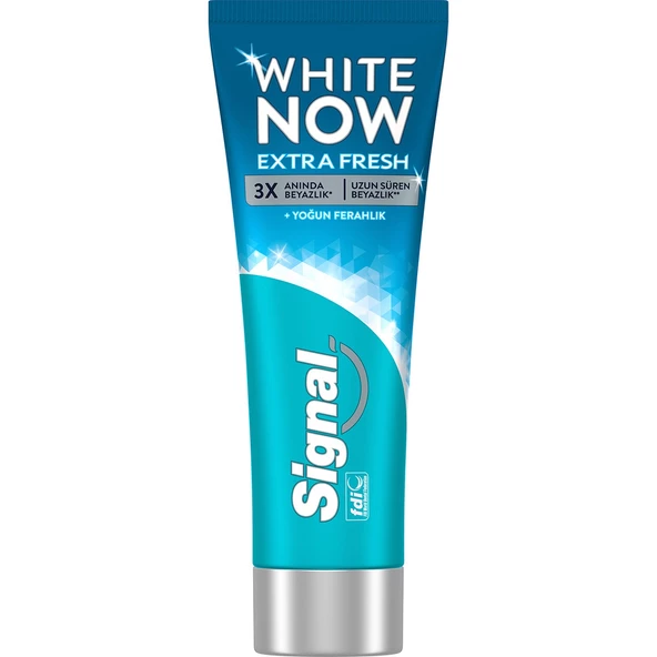 Signal White Now Extra Fresh Anında Leke Karşıtı Diş Macunu Kahve ve Sigara Lekelerine Etkili 75 Ml - 2