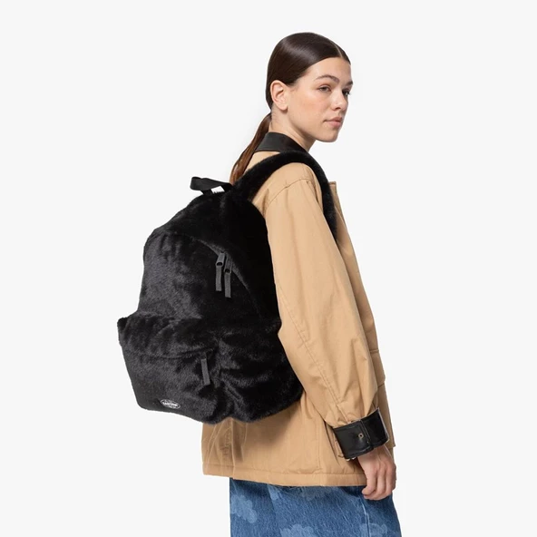 Eastpak Tüylü Peluş Sırt Çantası Padded Pak'r Fuzzy Black 2Q8