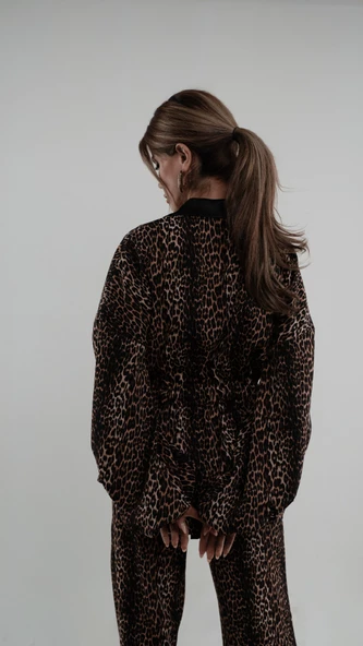 Leopar Desen Ceket - 2