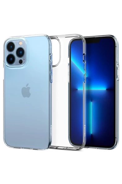 iPhone 13 Pro Max Kılıf Liquid Crystal 4 Tarafı Tam Koruma - ACS03197
