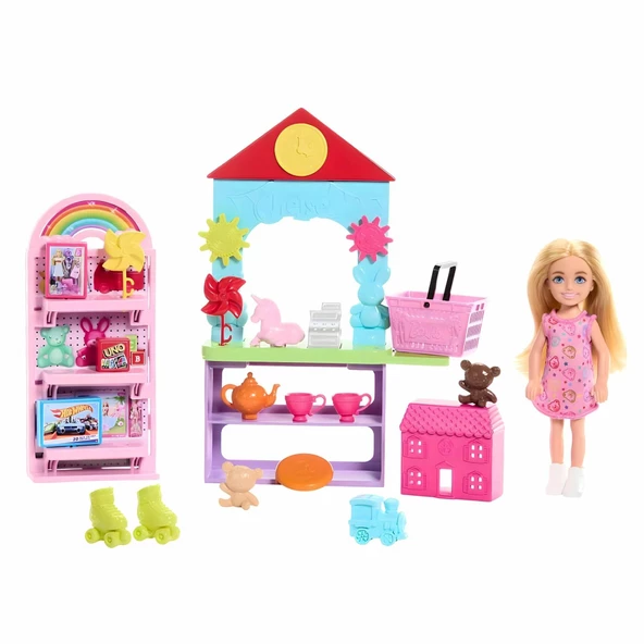 Barbie Chelsea Oyuncak Dükkanı Oyun Seti HNY59 - 2