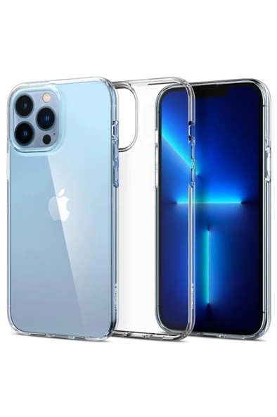 iPhone 13 Pro Max Kılıf Liquid Crystal 4 Tarafı Tam Koruma - ACS03197 - 5