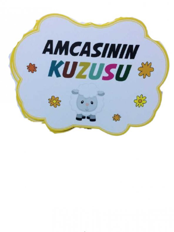 KONUŞMA BALONU AMCASININ KUZUSU