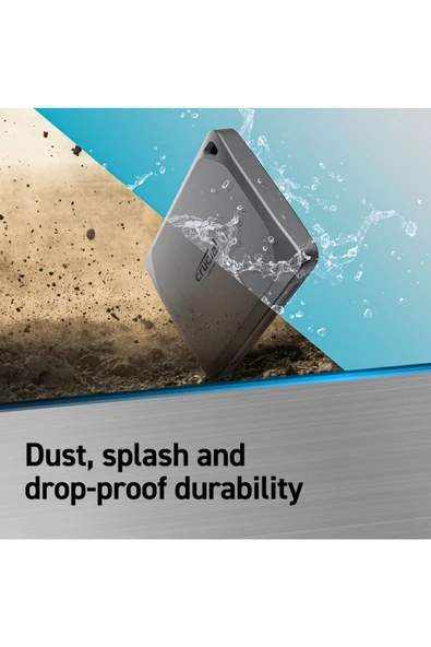 Crucial X9 PRO 2TB Taşınabilir SSD CT2000X9PROSSD9 - 3